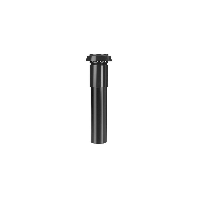 Vasco PASSAGE DE TOIT DOUBLE PAROI POUR SYSTEME DE VENTILATION 125MM 1M ALU 320000937