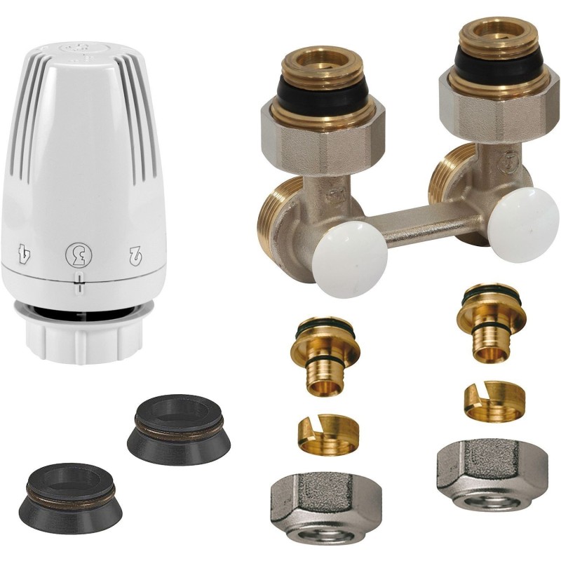 Giacomini Kit de robinet thermostatique équerre 16 mm R388LKX012