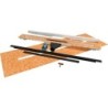 Carrodrain Caniveau XL Black 100-160CM 100211