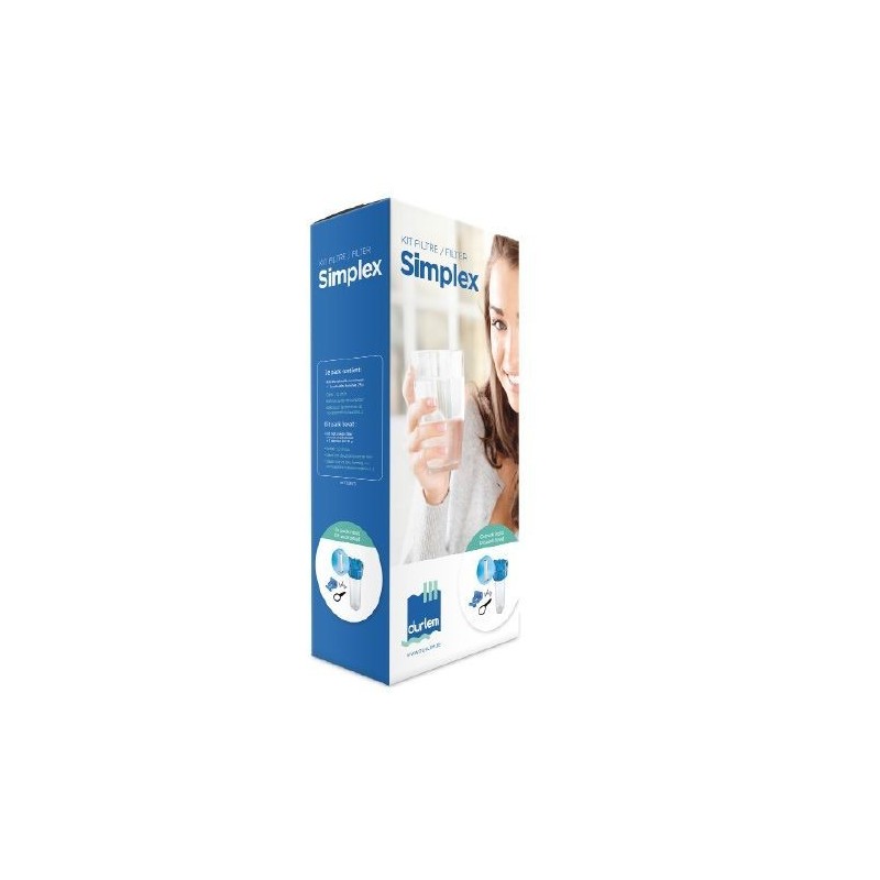 Durlem kit filtre simplex 3/4 CPL 7300KITS
