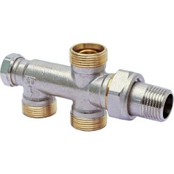 DISTRIBUTEUR INFERIEUR BITUBE BEGETUBE DROIT 1/2'-M24 100% 119020052