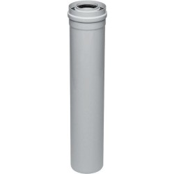 UNIFLOW RALLONGE CONCENTRIQUE 60/100MM 2000MM ALU/PP WBPC610200