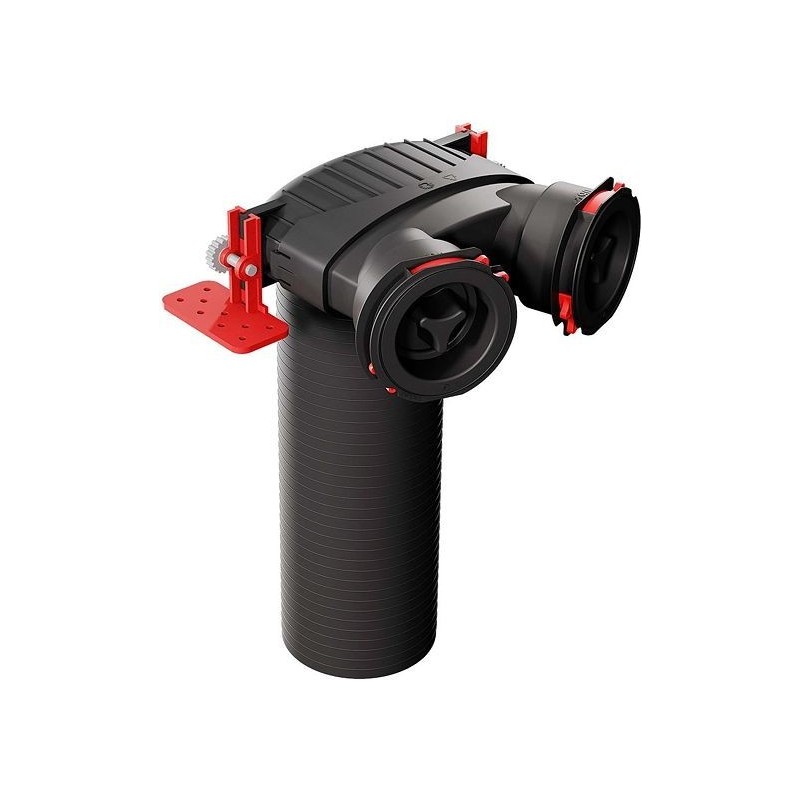 HEATPEX CONNECT BOX DE RACCORDEMENT BOUCHE 125MM+2X90MM 52329000100W