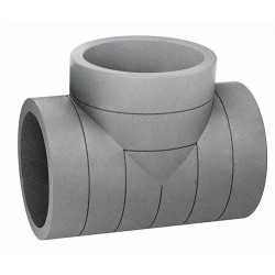 HEATPEX ADURO VENTILATION T ISOLE EPS 90°-160MM 52916080100T