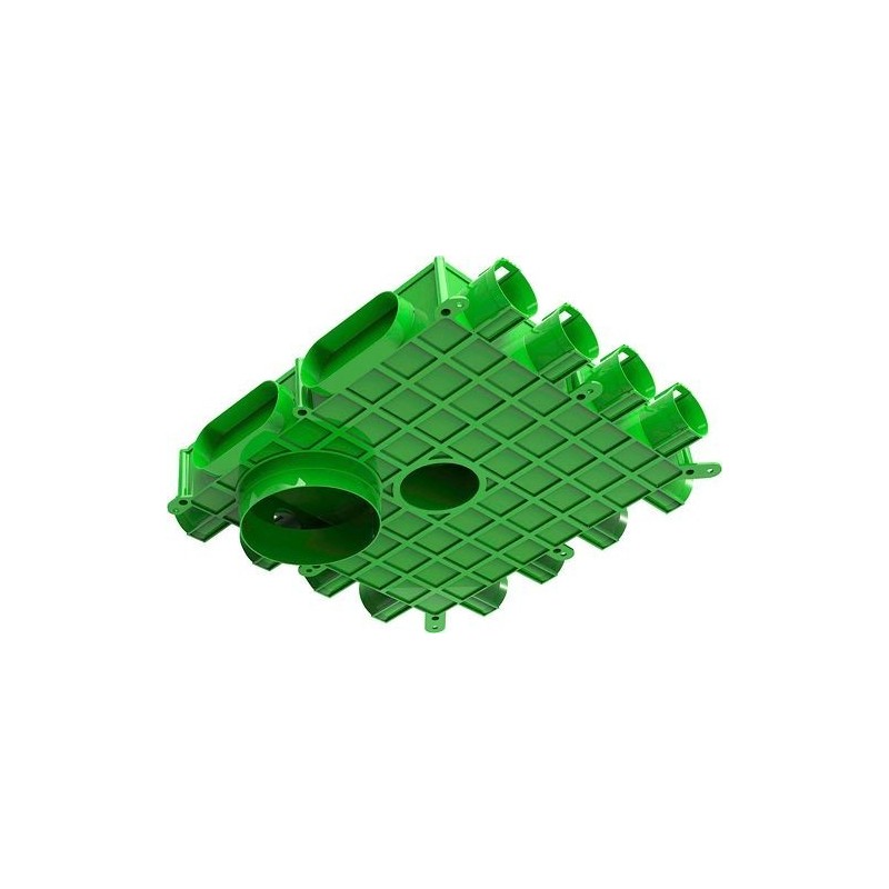Duco CAISSON DE DISTRIBUTION CONDUITS FLEXIBLE PLAFOND 12X63 DUCOFLEX D180 00004564