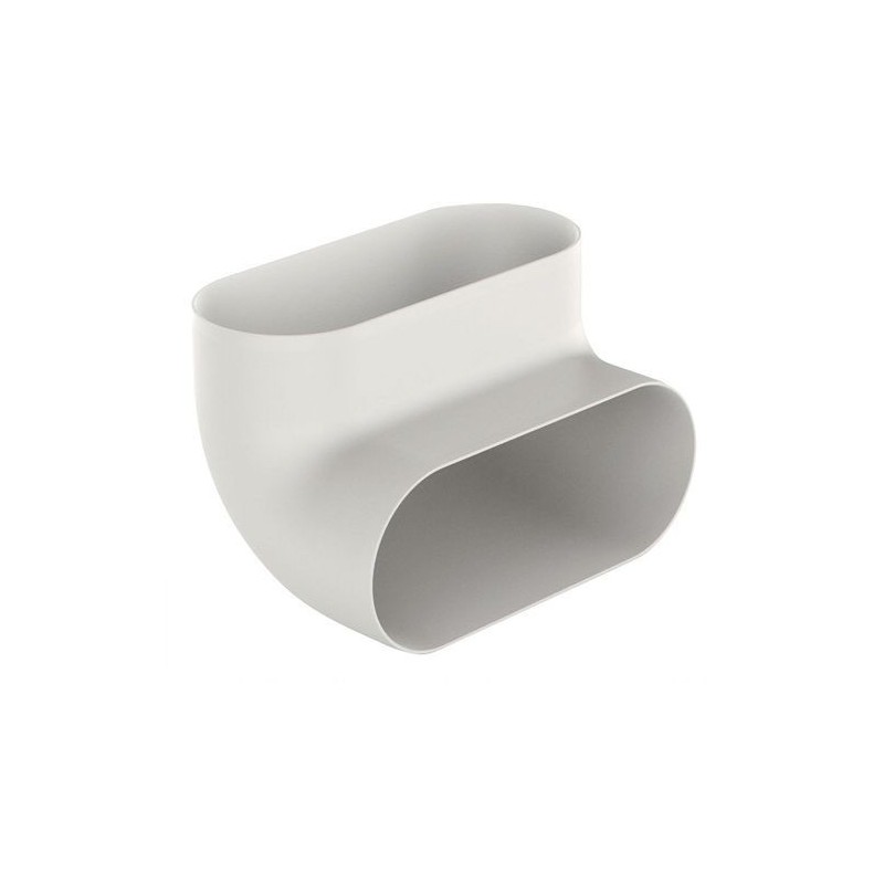 Duco COUDE VERTICAL 90° OVAL DUCO 00004699