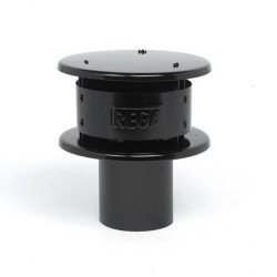 CHAPEAU TREGA ALU NOIR 130MM 0750398