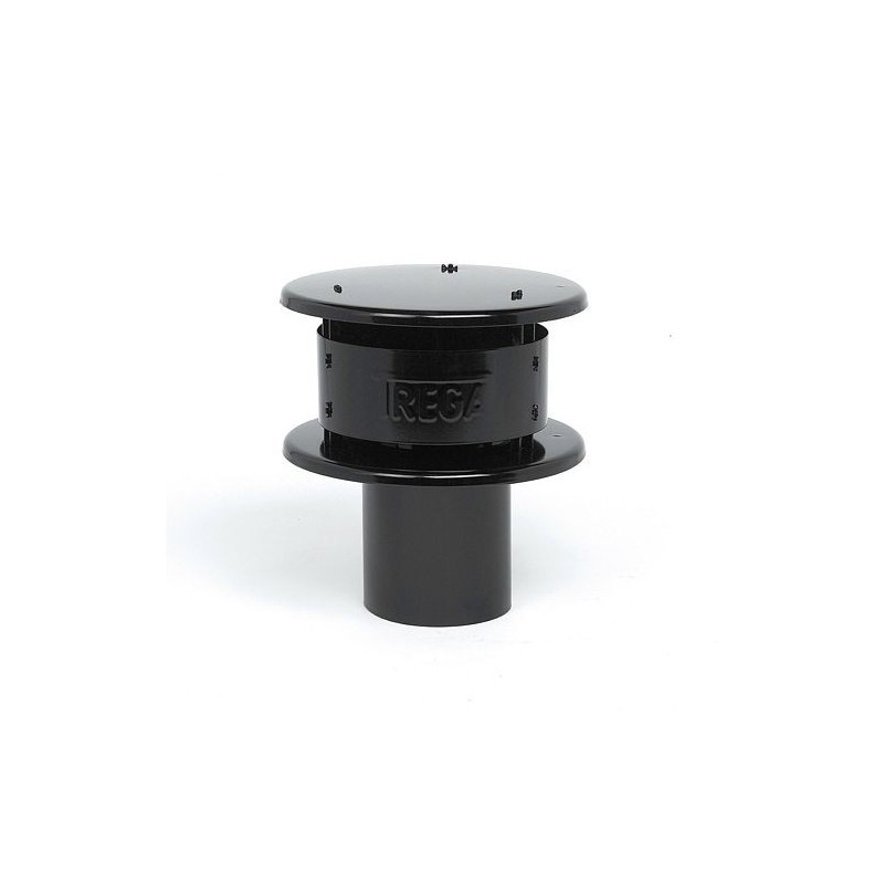 CHAPEAU TREGA ALU NOIR 130MM 0750398