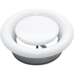 BOUCHE D'EXTRACTION REGLABLE VENTILATION + DOUILLLE POUR GYPROC 125MM REGADVS125