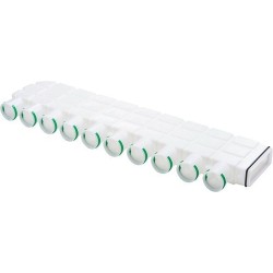 VASCO COLLECTEUR POUTRE SOL POUR GAINES D'AIR POUR BETON 10X75MM 11VE40354