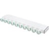 VASCO COLLECTEUR POUTRE SOL POUR GAINES D'AIR POUR BETON 10X75MM 11VE40354
