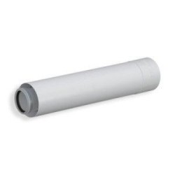 Remeha allonge droit concentrique PP diamètre 80/125 50 cm WBPC050