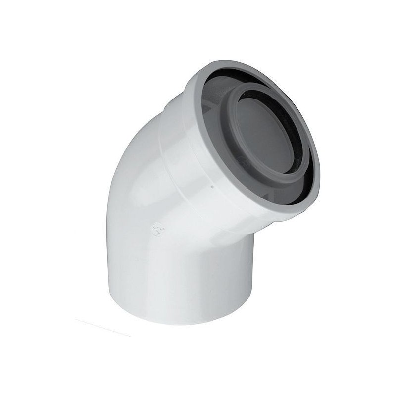 BOSCH COUDE CONCENTRIQUE 45° 60/100 7738112501