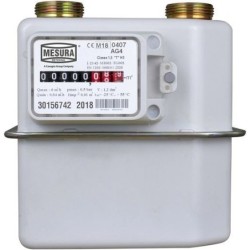 COMPTEUR GAZ+RACCORDS 3/4'G 0025-4M3/H-3533KWATT GMT100121