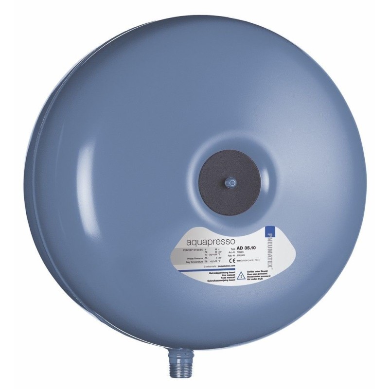 Reflex vase d'expansion sanitaire pneumatex ad 35.10-35 l 7111004