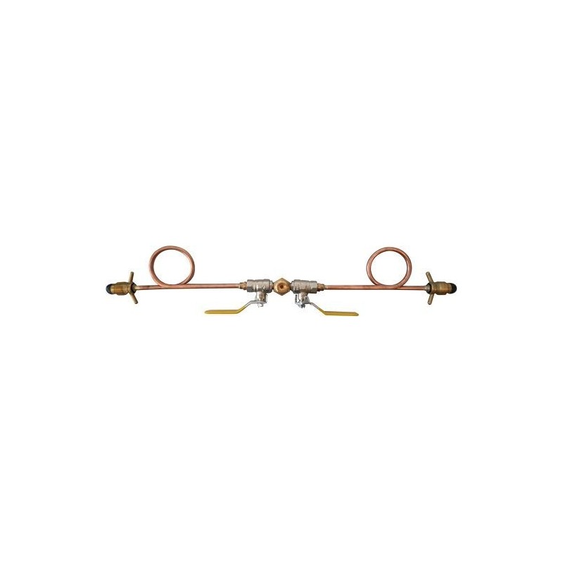 Raccord 2 BOUT.GAZ+ROB.A BILLE POL 20/150M GPF102186