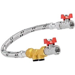 KIT DE REMPLISSAGE CC AVEC VANNES A BILLE 1/2'FF 40CM 24512400