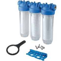 DURLEM TRIPLEX PRO FILTRE TAMIS+FIN+CARBONE ACTIF POUR EAU DE PLUIE KIT 73042