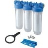 DURLEM TRIPLEX PRO FILTRE TAMIS+FIN+CARBONE ACTIF POUR EAU DE PLUIE KIT 73042