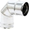 UNIFLOW COUDE 80MM 90° INOX 298X