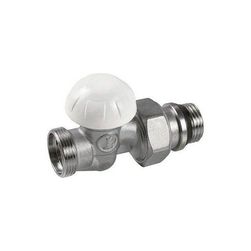 Giacomini Raccord réglage droit chromé 1/2x18mm-R31TG R31X034