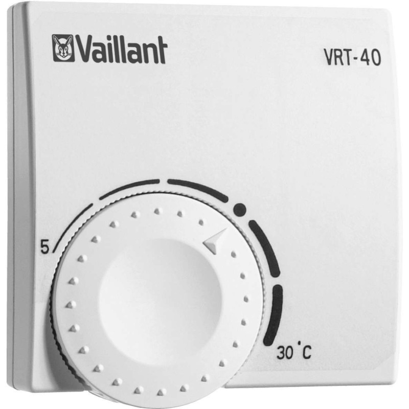 Vaillant thermostat d'ambiance sans minuterie VRT15 bifilaire classe I (1%) 306777