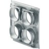Zehnder Plaque de montage pour comfowell 8x90mm 990323622