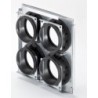 Zehnder Plaque de montage CW-M-520 pour comfowell 10x90mm 990323615