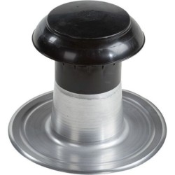 De Boer Cheminee d'aeration aluminium 90/100mm 420454109