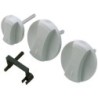 Vaillant bouton vert kit de 3 pièces par kit 114286