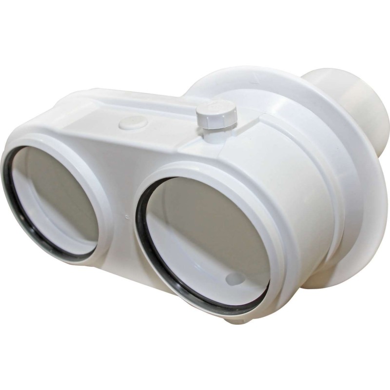 Remeha adaptateur CLV de série Quinta 65-115 de diamètre 100/150-100/100mm S101626