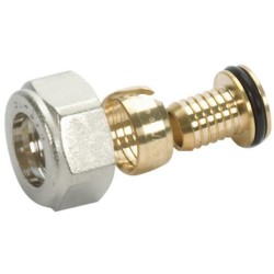 Begetube raccord a compression (2p) aluvpe m24-16mm 500570118