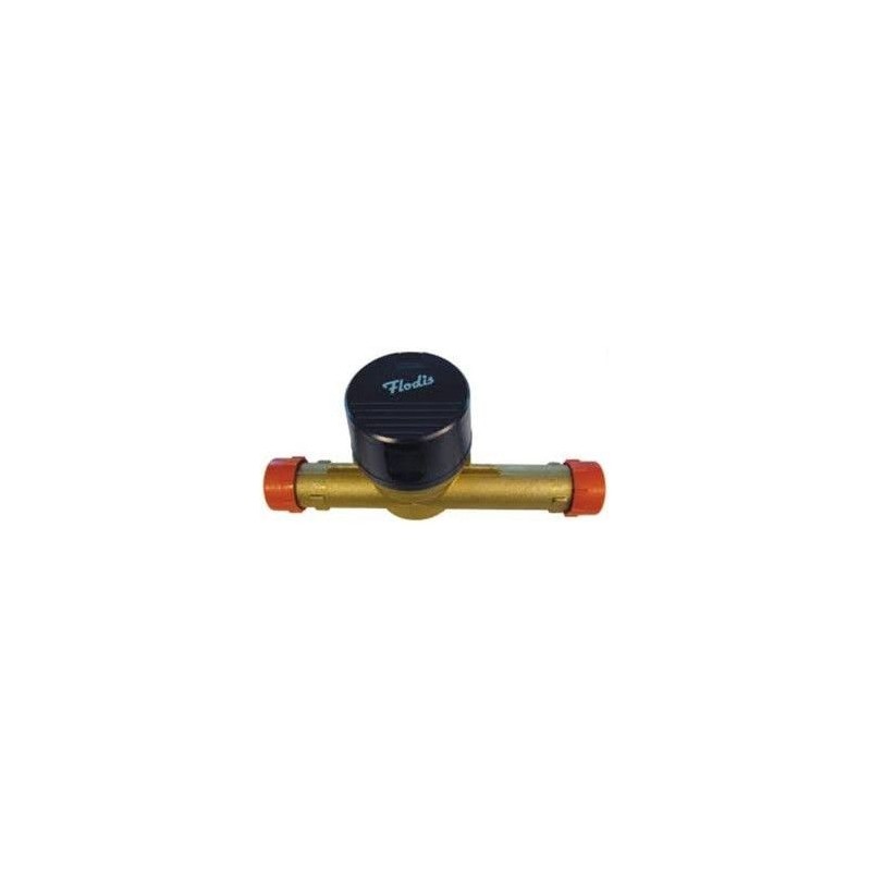 Compteur d'eau vitesse eau froide flodis 6/4\ sans raccord 6/4\'''-5/4\''' FL032EM26000TSGR'''